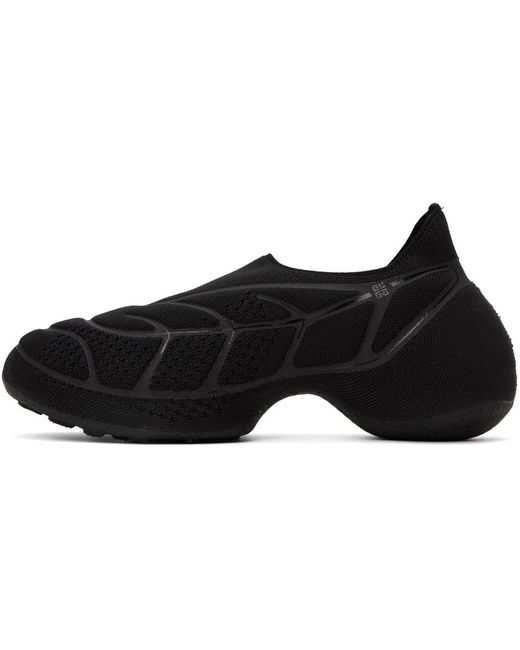 Givenchy Black Tk-360 Low-top Mesh Sneakers for men
