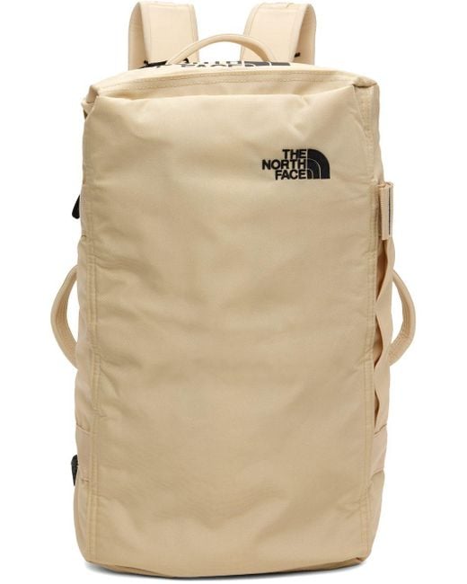 The North Face Off-white Base Camp Voyager Duffle Bag in Natural | Lyst