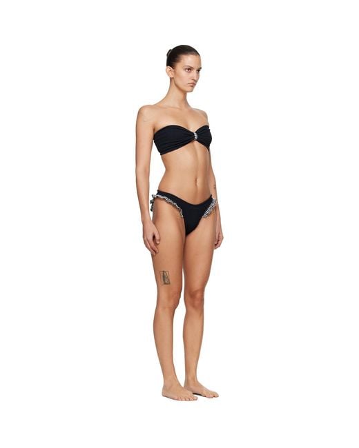 Hunza G Black Jean Bikini