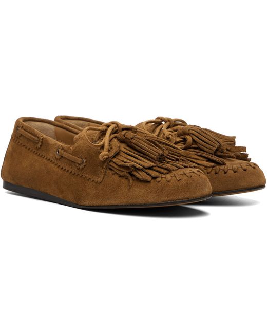 Isabel Marant Brown Fersi Loafers
