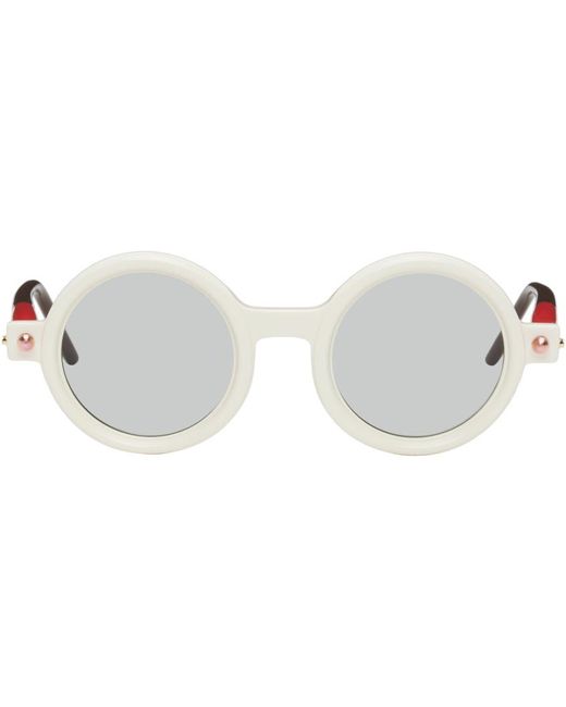 Kuboraum White P1 Sunglasses for men