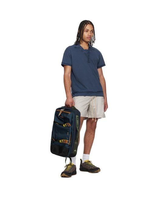 Master Piece Blue Potential 3Way Backpack for men