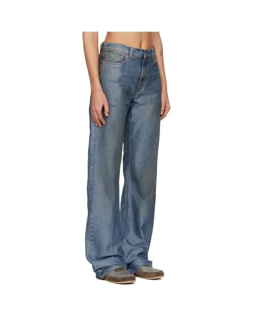 Our Legacy Blue Wata Cut Jeans