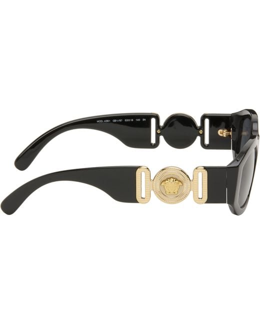 Versace Black Medusa Biggie Sunglasses for men