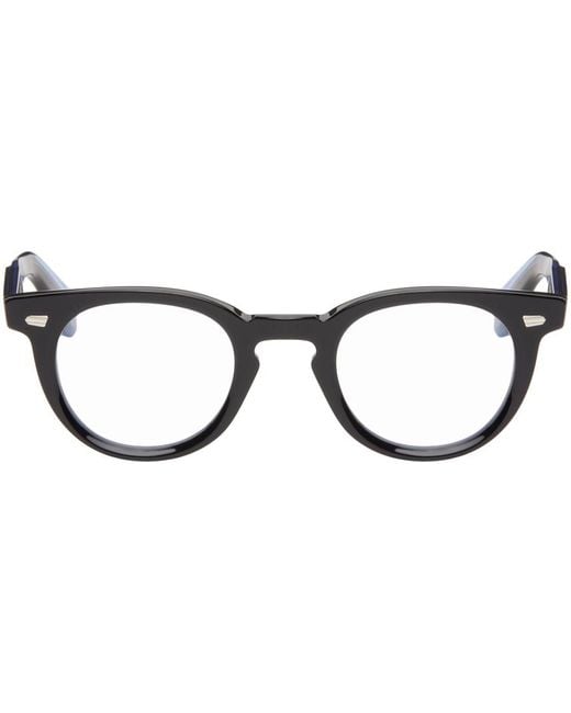 Cutler & Gross Black 1405 Round Glasses for men
