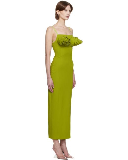 Jean Paul Gaultier グリーン The Conical Bra Cup マキシドレス Green