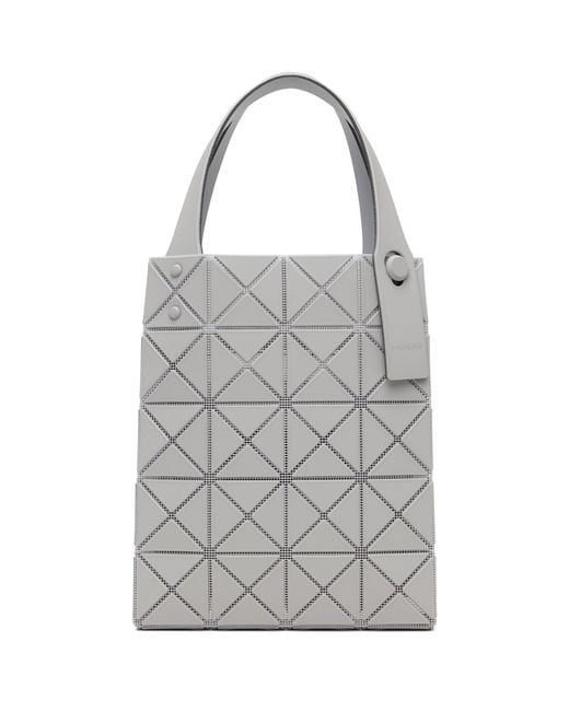 Issey Miyake Gray Prism Plus Tote