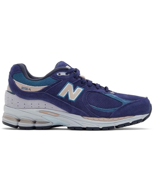 New Balance Suede Navy 2002r Sneakers in Blue | Lyst UK