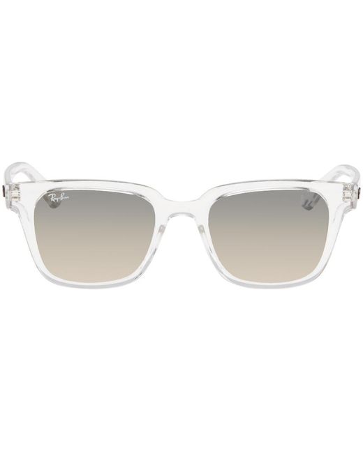 Ray-Ban Black Transparent Rb4323 Sunglasses for men