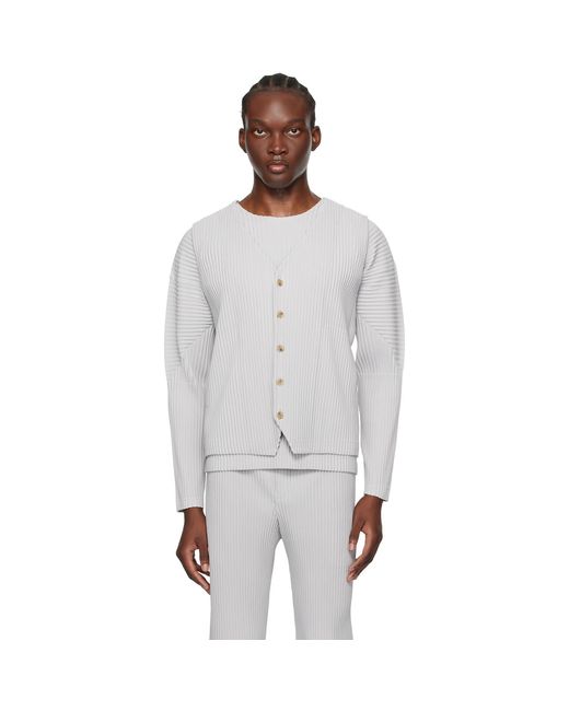 Homme Plissé Issey Miyake Black Basics Vest for men