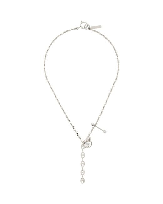 Justine Clenquet Metallic Althea Necklace for men