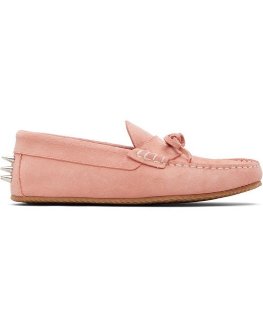 Abra Black Ssense Exclusive Spike Loafers