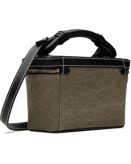 Balmain Black B-army Vanity Bag