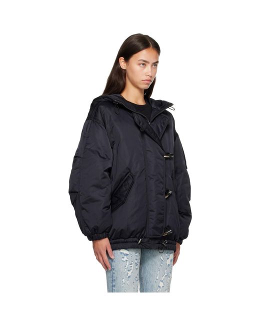 Isabel Marant Black Down Daisy Puffy Jacket