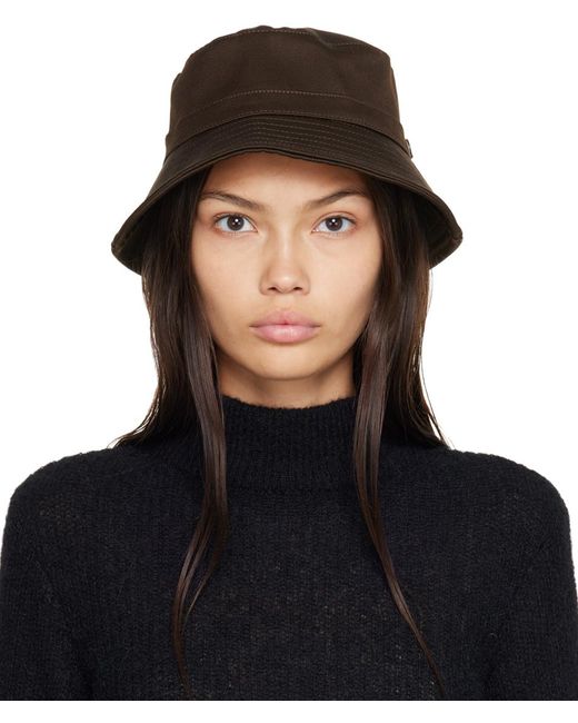 Our Legacy Mother-of-pearl Bucket Hat in Black | Lyst UK