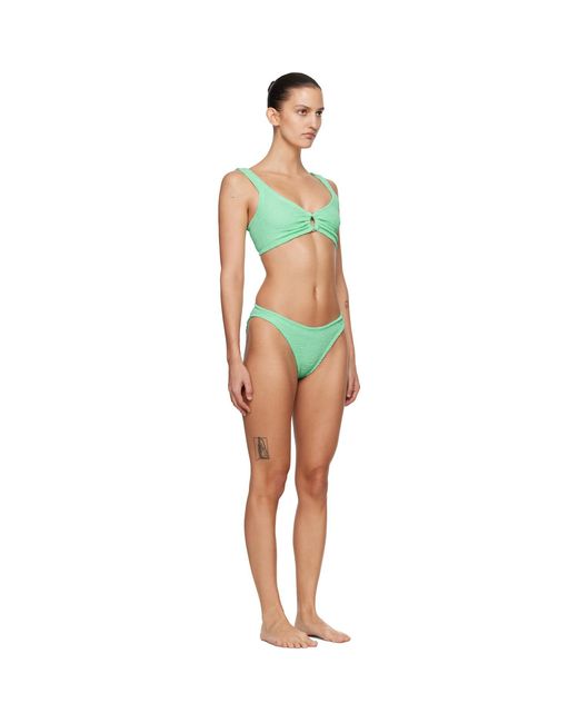 Hunza G Black Julia Pearl Hoop Bikini