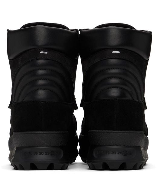 Maison Margiela Black Climber Boots for men