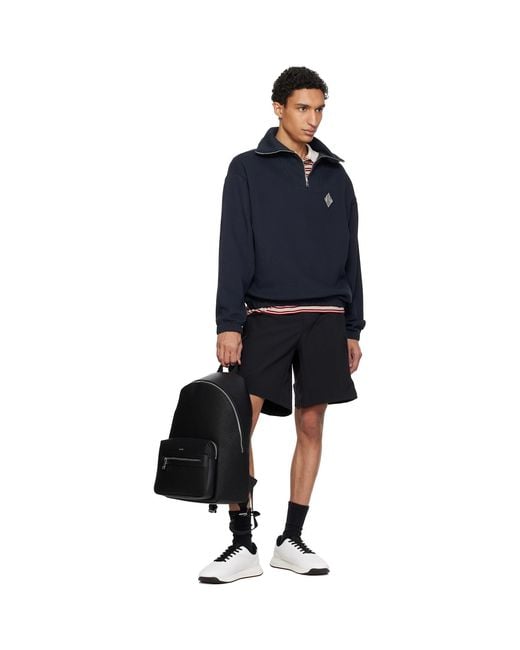 Boss Black Logo Hardware Backpack for men