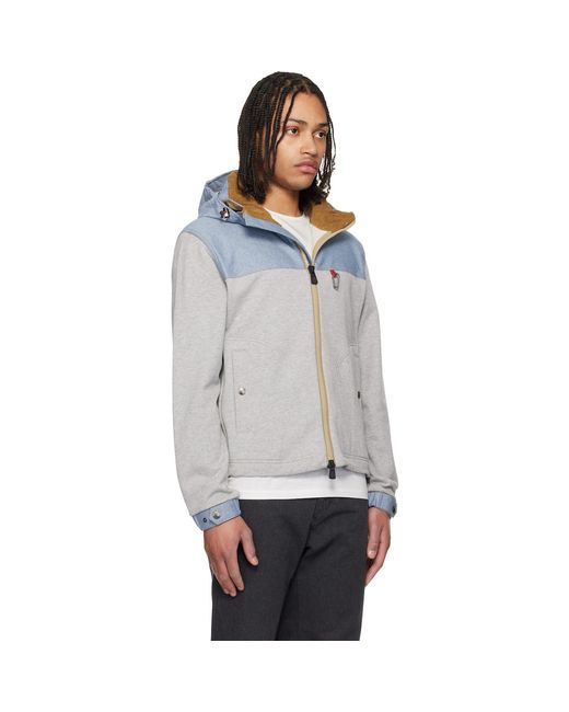 Moncler Gray Day-Namic Jacket for men