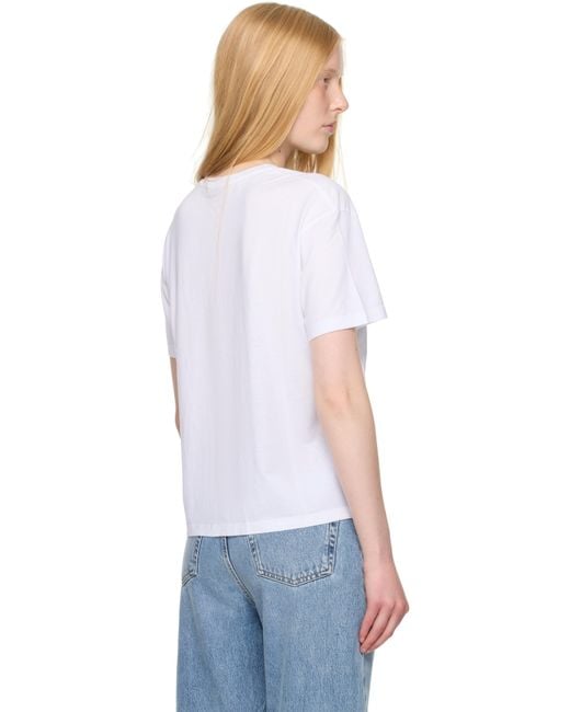 Totême  ホワイト Classic Tシャツ White