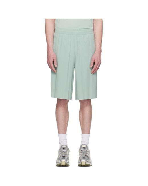 MM6 by Maison Margiela Green Salomon Edition Running Shorts for men