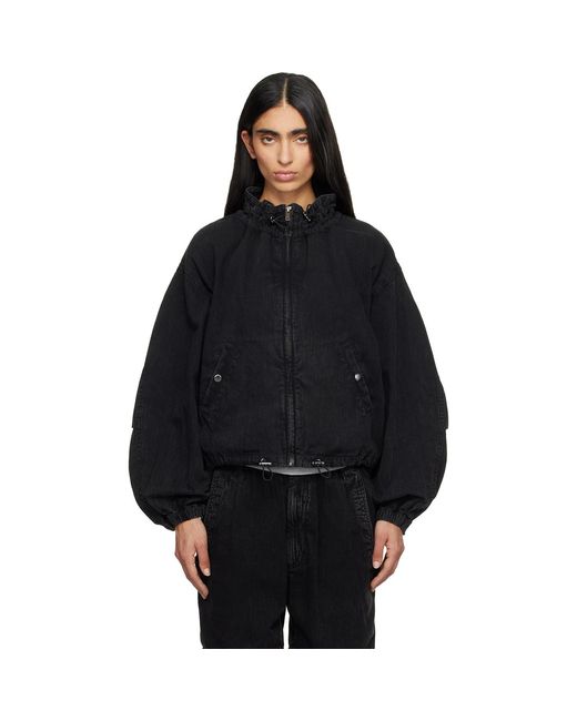 Isabel Marant Black Plume Jacket