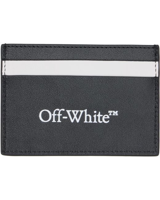 Off-White c/o Virgil Abloh Metallic Off- 'ooo Sneaker' Card Holder for men