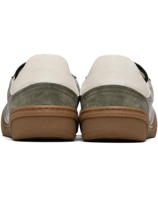 Acne Black Lace-Up Sneakers