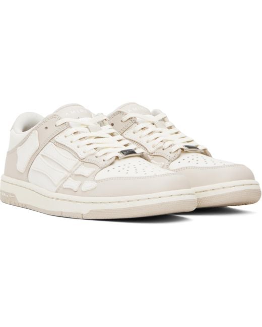 Amiri Black Skel-Top Low Sneakers for men
