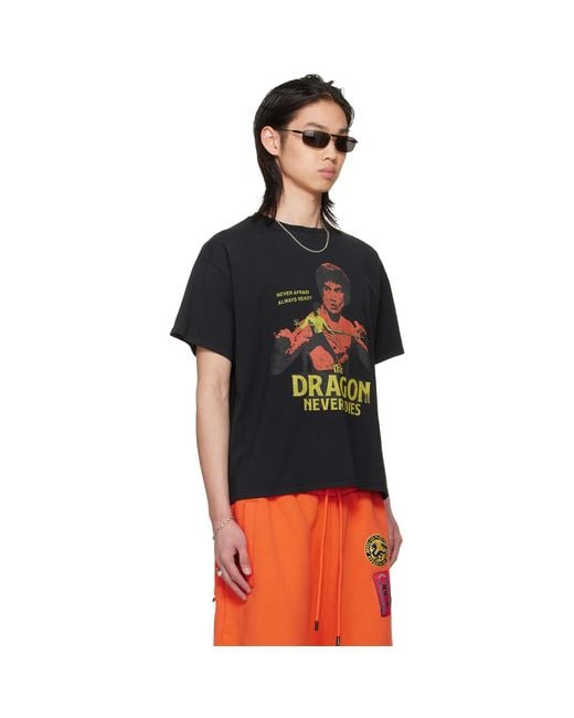Lu'u Dan Black Bruce Lee X Lựu Đạn Athletic T-Shirt for men