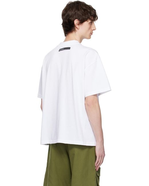 ★Spencer Badu★ ホワイト Start Tシャツ White Start T-shirt by SPENCER BADU on Sale