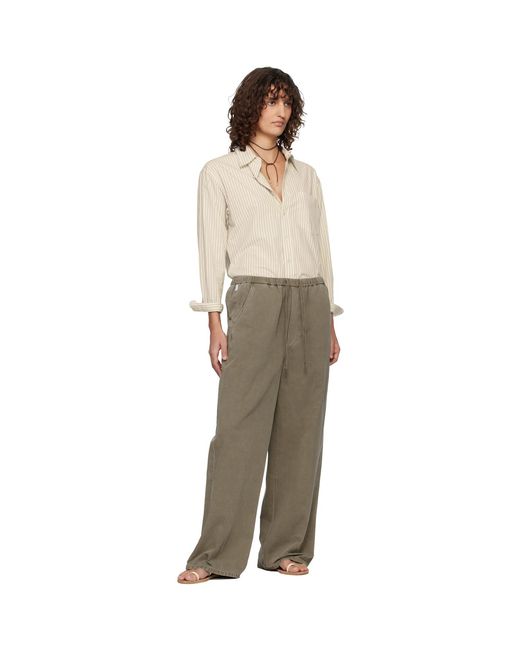 Citizens of Humanity Natural Khaki Aurora Pull On Trousers