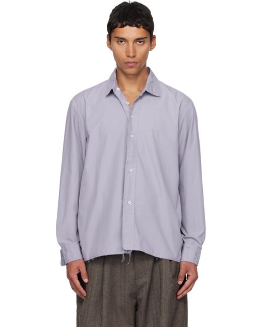 Camiel Fortgens Folded Shirt in Gray for Men | Lyst