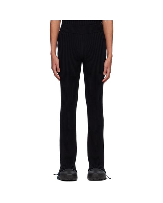 Dion Lee Black Gathered Utility Lounge Pants for men