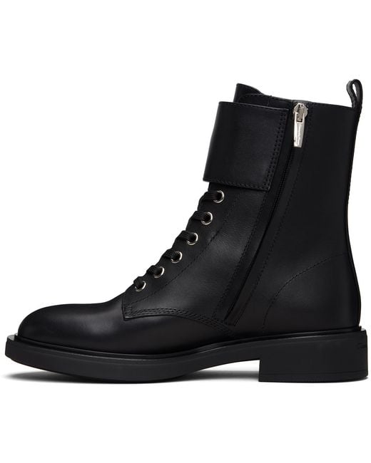 Gianvito Rossi Black Ripley Boots