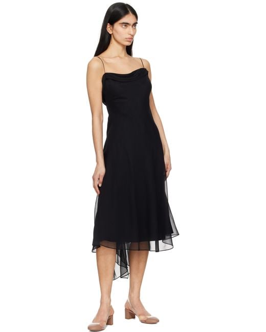 Gianvito Rossi Black Nappa Soft Glass Heels