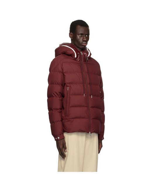 Moncler Red Cardere Short Down Jacket for men