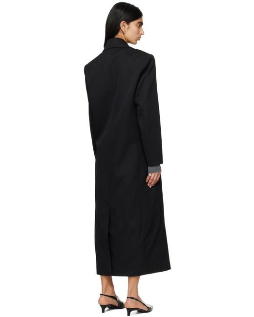 Manteau ajusté Rohe en coloris Black