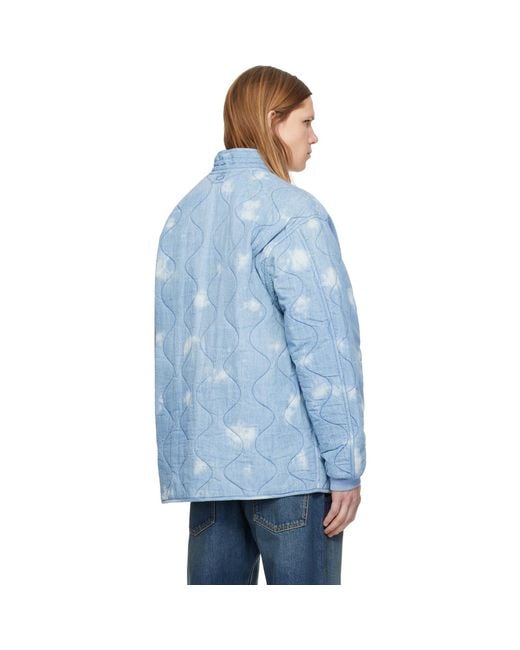 Isabel Marant Blue Taeliss Coat for men