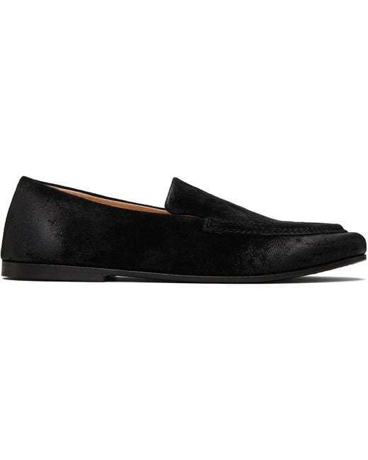 Marsèll Black Borsone Loafers for men