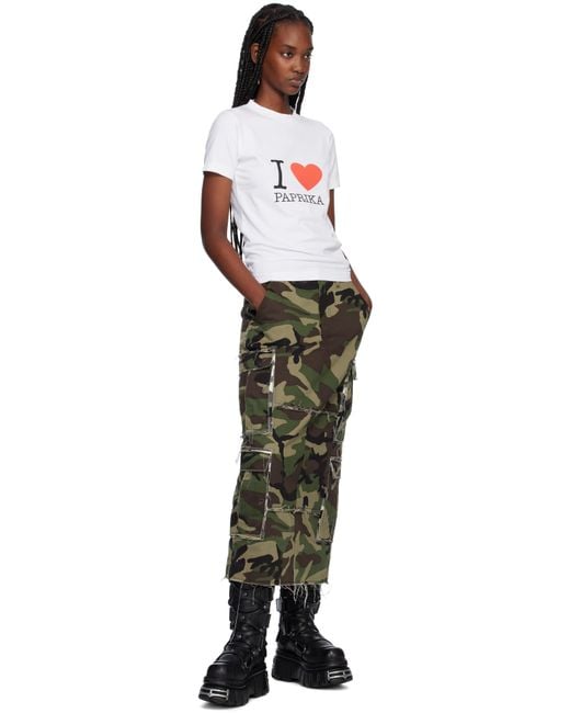 Vetements 'I Love Paprika' T-Shirt in Black | Lyst