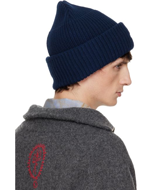 Vivienne Westwood Blue Sporty Beanie for men