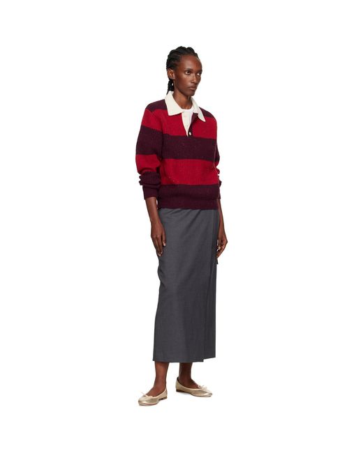 DUNST Black Wrap Maxi Skirt