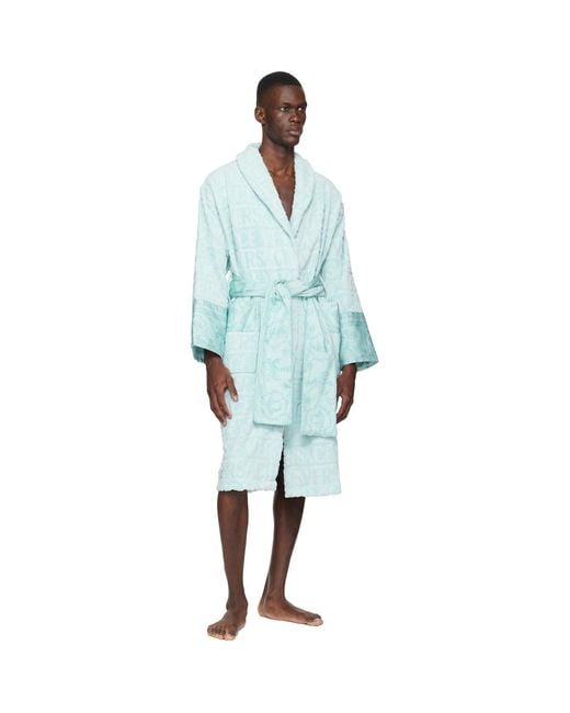 Versace Multicolor 'i Heart Baroque' Bathrobe for men
