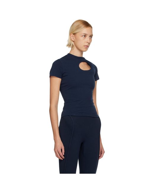OTTOLINGER Blue Padded Donut T-Shirt