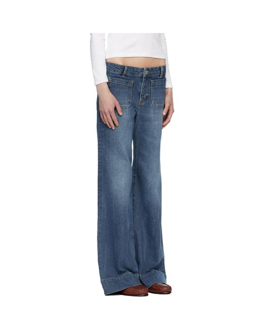 Jeanerica Blue St Monica Low Jeans