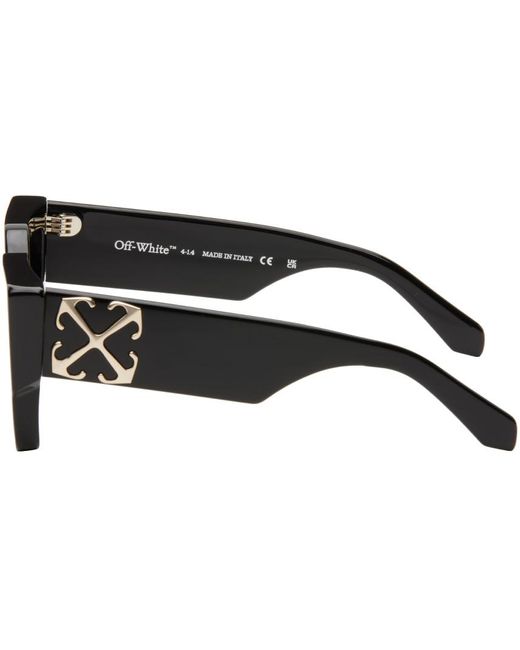 Off- lunettes de soleil catalina noires Off-White c/o Virgil Abloh pour homme en coloris Black