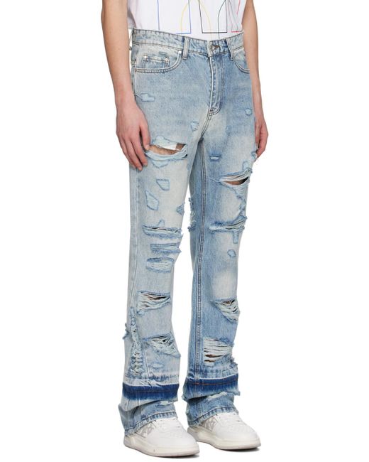 Who Decides War Blue Gnarly Jeans for men
