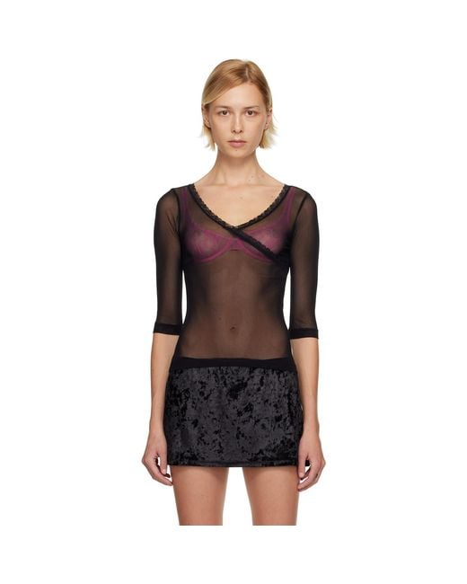 Fruity Booty Black Moss Wrap T-Shirt