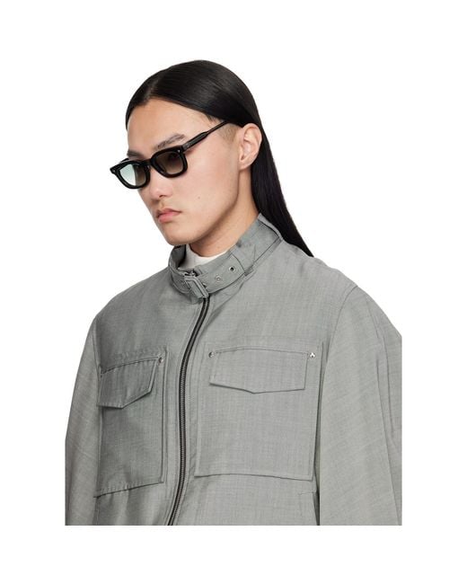 Lunetterie Generale Black 'One More Night' Sunglasses for men